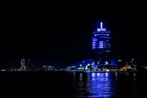 Robe lights ADAM Tower for PS5 launch event