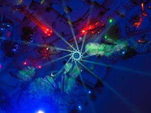 Elation Proteus chosen for light art piece at Valkea Light and Art Festival