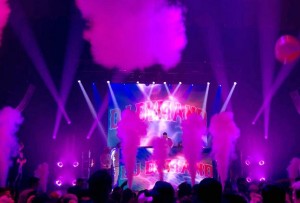 Project Mayhem lit by Chauvet