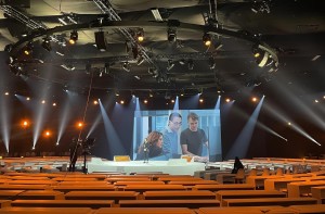 Vari-Lite VL5LED Wash lights live-streamed GSK event