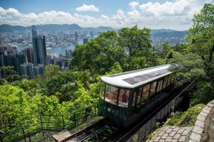 Historische Trambahn in Hongkong mit Pixera-Medienservern von AV Stumpfl ausgestattet