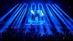 Fedez on tour with Claypaky fixtures