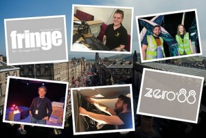 Zero 88 in action at Fringe Festival in Edinburgh