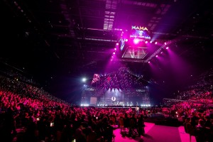 Mehr als 250 Cameo-Scheinwerfer bei MAMA Awards in Litauen im Einsatz